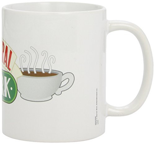 FRIENDS Central Perk Logo Boxed Unisex Taza verde/blanco/Rojo cerámica