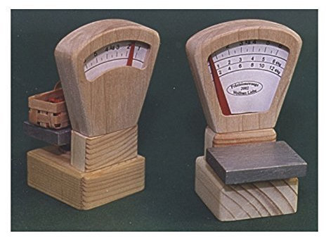 Liebe HANDARBEIT 46149 Miniatur Tafelwaage 1:12 für Kaufmannsladen