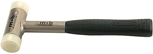 Peddinghaus 5135050030 Schonhammer Rückschlagfrei mit Stahlrohrstiel, 30mm/490g