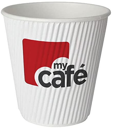 MyCafe 12oz Ripple Wall Hot Cups (500 Pack)
