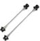 CyclingDeal Bike Bicycle Wheel Hub Non Quick Release Lock Skewers Set 5mm - Prevent Removing Wheels by Hands - for MTB Bikes