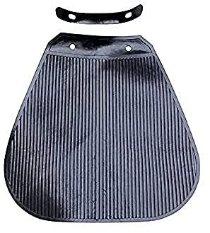 GARDE BOUE AVANT adaptable SOLEX 2200 3800 5000 NOIR AVEC SUPPORT DE FIXATION BAVETTE CYCLOMOTEUR MOBYLETTE MOTO 50CC VINTAGE ANCIEN VELOSOLEX PROTEGE ROUE CACHE