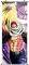 Großes One P. Rollbild/Kakemono aus Stoff | Poster 100x40cm | Motiv: Charlotte Katakuri
