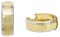 Amor Creolen Unisex Damen Herren Ohrschmuck, 1,5 cm, Bicolor, Kommt in Schmuck Geschenk Box, 2013744