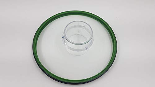 Thermoix TM31, gomma, guarnizione verde della copertura + copertura trasparente, contenitore misura
