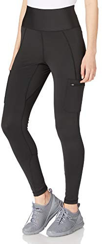 All Terrain Gear by Wrangler Damen cargolegging Hiking Pants, Schwarz, M EU
