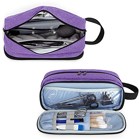 Trunab Stethoskop Tasche Kompatibel mit 3M Littmann/MDF/ADC, Lila