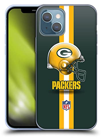 Head Case Designs Offizielle NFL Helm Green Bay Packers Logo Gel Handyhülle Hülle [Militärischer Schutzgrad] Kompatibel mit Apple iPhone 13
