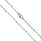 OSTAN Silberkette Damen Ohne Anhänger 925 Silber kette für Damen Panzerkette Halskette Sterlingsilber Vergoldet Breite 1,4mm Verlängerte kette Damen 40cm 45cm Wasserdichte Feine