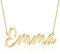 Joelle Jewelry Design Personalisiert Silber Namenskette Handschrift kette mit Namen Gold/Rosegold Vergoldet Schmuck Geburtstagsgeschenk Für Frauen Mädchen Mama Freundin Schwester Oma