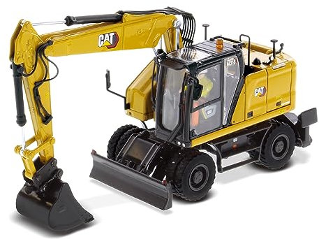 Diecast Masters Caterpillar Mobilbagger Cat M318, Maßstab 1:50, ca. 8,5 x 5,5 x 16,0 cm, ab 14 Jahren