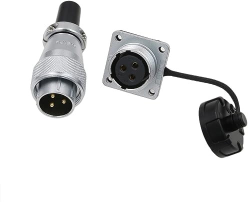 HangTon WS20 3 Pin Aviation Rundstecker Stecker Buchse Panel Socket 25A High Voltage Power Electrical für Automotive Outdoor Anwendung