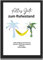 Milaboo® personalisiertes Geldgeschenk zur Rente Palme I besonderes Ruhestand Geschenk I Hahnemühlen Papier A3 A4 A5 optional mit Bilderrahmen