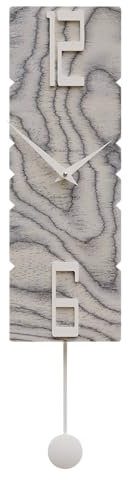 CalleaDesign - Moderne Rock Pendeluhren (Grigio Sottsass)