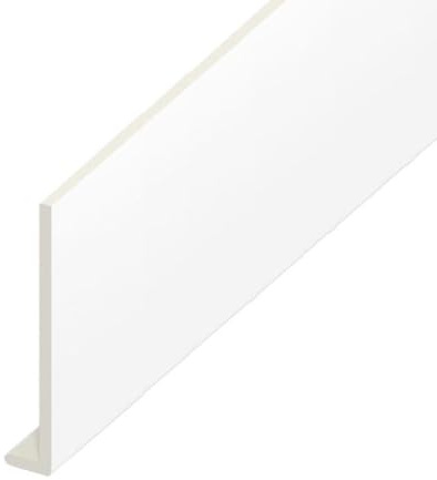 uPVC Fascia Boards Cover Capping Board White - Window Sill Cover Board - 5m Length x 300mm Wide