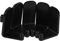 Housoutil 1 Satz Anschließen Headset-halter Für Den Schreibtisch Kopfhörerhalter Kopfhöreraufhänger Unter Dem Schreibtisch Gaming-setup Clips Zum Aufhängen Kopfhörer-aufhänger Black Abs 5st