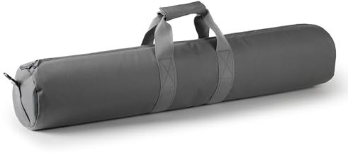 Alephnull Gepolsterte Stativ-Tragetasche für Lichtstative, Galgenstativ und Stativ(Grau,70cm)