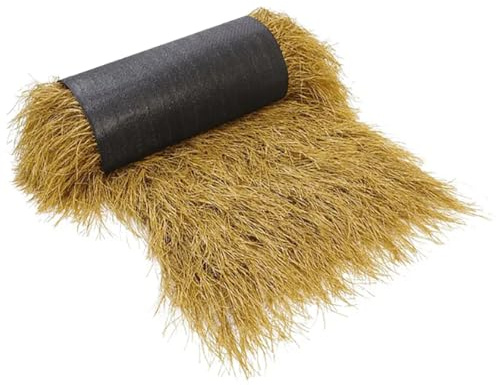GQZJY Techo de Paja Artificial para decoración de techos de palapa, Bares, cercas Impermeables Fiestas Tropicales Hawaianas cabañas de Playa(Size:0.5m*10m)