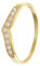 GLIZZ Damenring Gold 333/8K mit Zirkonia traumhaftes Schmuckstück für Frauen, zauberhaftes Accessoire GL8320-50 Ringgröße 50/15,9