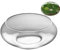 Aquarium en Verre - Pot Bas - Bol en Verre Transparent, Large et Rond pour Décoration Florale d'Intérieur, Pièce Maîtresse, Mariage, Maison et Événements