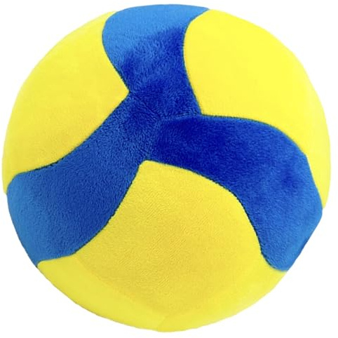 Generico Volleyball, Plüsch, kulturell, lustig, gefüllt, Volleyball, für Erwachsene, Mädchen, Teenager, Sportliebhaber, Sofa, Schreibtisch, Schlafsaal