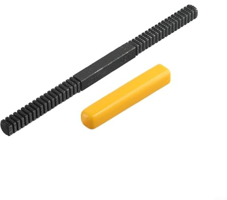 Tidgel Lot de 8 limes de réparation de filetage métrique, pas de 0,75 à 3,0 mm, pour filetage extérieur endommagé sur boulons, vis et tuyaux