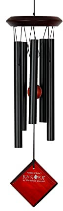 Woodstock Chimes DCK17 Windspiel Mars, schwarz