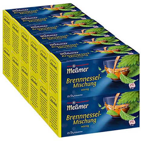Meßmer Brennnessel-Mischung fein-würzig 25 Teebeutel - 12 Pack