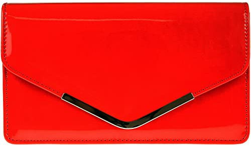 fi9® , Damen Clutch Rot rot