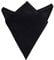 Oblique Unique Einstecktuch Kavalierstuch Tuch Taschentuch Polyester Business Hochzeit (Schwarz)