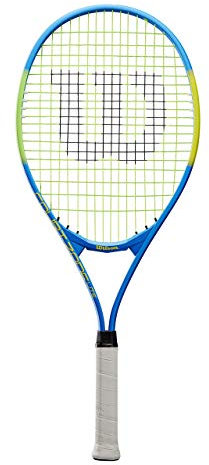 Wilson Tennisschläger, Court Zone Lite, Anfänger und Freizeitspieler, Griffstärke L3, Schwarz/Gelb, WRT30380U3