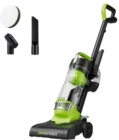 Eureka Airspeed Ultra-Lightweight Compact Bagless Upright Vacuum Cleaner, NEU10AE4, Green