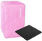 Schlagwerk SP20 Cajonauflage Pad + keepdrum Cajontasche Pink passt für alle gängigen Cajon-Modelle