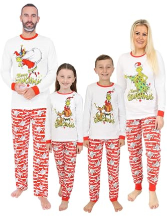 The Grinch Pyjama long assorti Grinchmas pour la famille