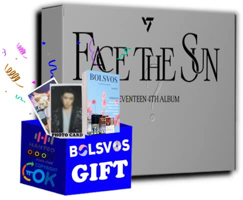 SEVENTEEN - Face the sun [ep.5 Pioneer ver.] (4th Album) Album+Pre Order Limited Benefits+BolsVos K-POP eBook (21p), Photocards