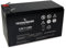 Tecnoware Batterie 12 V 7,2 Ah FASTON 6,3 M