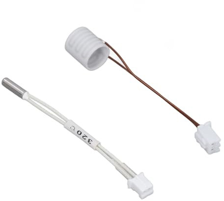 Keramik-Heizungs-Thermistor-Kit, Keramik-Heizring, Wärmeempfindlicher Widerstandsdraht, Hochtemperatursensor für K1 3D-Drucker, 60 W