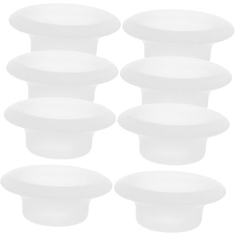 Hoement 10 guarnizioni per bottiglie di soda strumento di tenuta per bottiglie di birra, guarnizione di tenuta per bottiglie di vetro, rondella in silicone, rondella per bottiglie con tappo