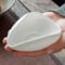 Coffee Spoon Rest for Coffee Bar Accessories, Coffee Bean Shaped Small Spoon Rest for Coffee Station, Ceramic Tea Spoon Teaspoon Rest Tea Spoon Holder (White)