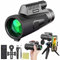 Ant Warrior Monokulares Teleskop 12X50, BAK4 Prisma HD Monokular Fernrohr für Erwachsene, Monocular, wasserdicht kompakt Mono Fernglas, für Vogelbeobachtung, Jagd, Konzert