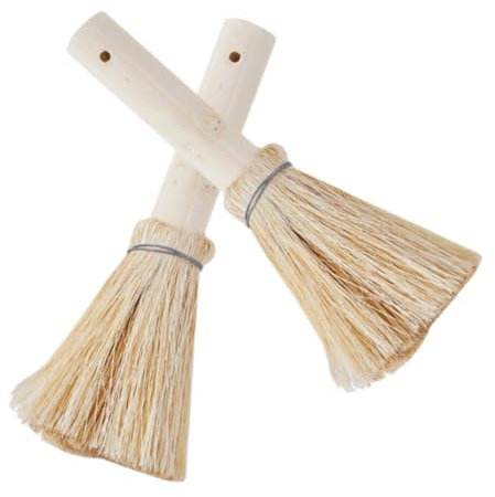 ABOOFAN 2piezas Cepillo Para Limpiar Ollas y Platos Herramienta De Limpieza De Cocina Con Mango Extendido y Cerdas Suaves