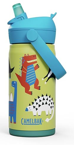 Kids' Vacuum Insulated Stainless Steel Thrive Flip Straw Bottle 600ml by CamelBak