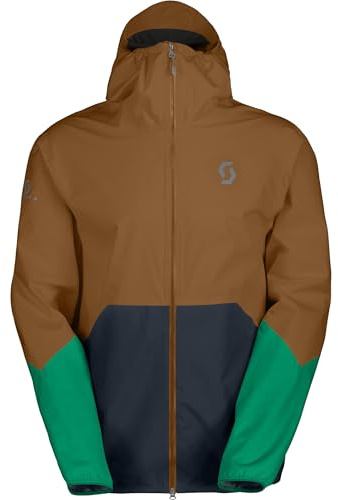 SCOTT Explorair Light Dryo 2.5L Outdoor/Sport Regenjacke Bread braun/blau 2025: Größe: XXL (58)