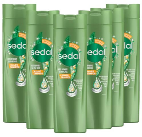 SEDAL Shampoo „Definierte Locken“ – Anti-Frizz, 400ml (6er-Pack)