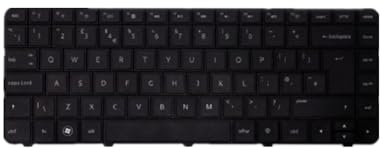 Tastiera del laptop Per For HP Compaq Presario CQ61-300 342LA Nero UK English Layout