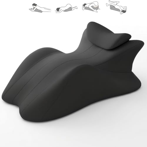 Sexkissen für Paare mit Memory-Schaum, weiches Keilkissen mit ergonomischer Stützfunktion für verschiedene Sitz- und Liegepositionen,erotisches Multifunktionskissen für intensivere Erlebnisse
