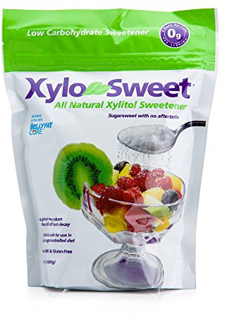 Xlear XyloSweet Non-GMO XYLIT ZUCKER ERSATZ – Natürlicher SÜSSSTOFF OHNE ZUCKER, Granulat, 0,45 kg Beutel (1er-Pack)