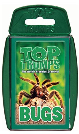 Top Trumps Bugs Kartenspiel