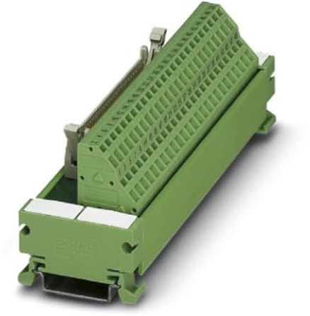 Phoenix Contact Schnittstellenmodul Flachbandkabel, Stecker, 26-polig, 50 V ac, 60 V dc, / 1A, DIN-Schienenmontage