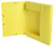Exacompta 18500H Premium Sammelbox mit Gummizug 25 mm breit aus extra starkem Colorspan-Karton mit Rückenschild für DIN A4 Archivbox Heftbox Dokumentenbox Zeichenbox 1 Stück Zufallsfarbe